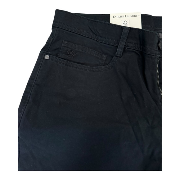 English Laundry Men’s Chino Pants Oaklum  Casual- Black - Picture 6 of 12